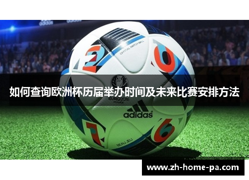 如何查询欧洲杯历届举办时间及未来比赛安排方法